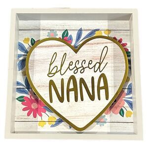 Way To Celebrate  Wood Mother's Day Nana Tabletop Decor